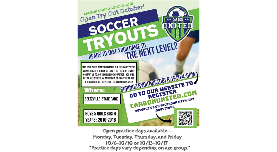 Spring Tryouts! 