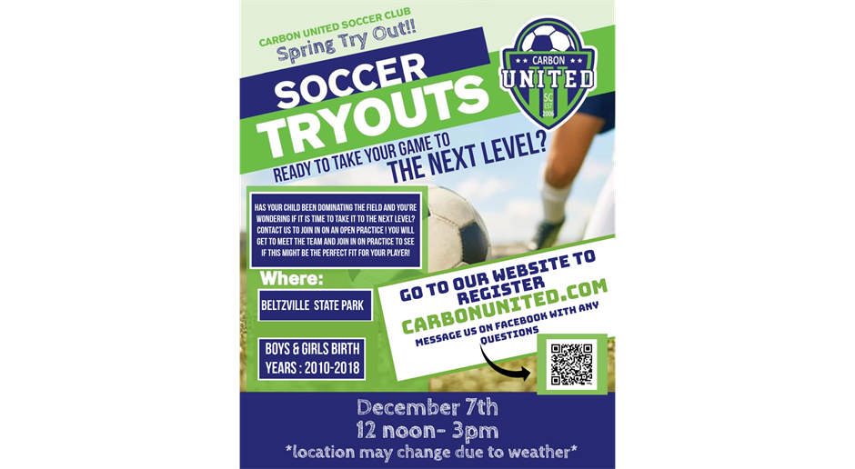 Spring Tryouts! 